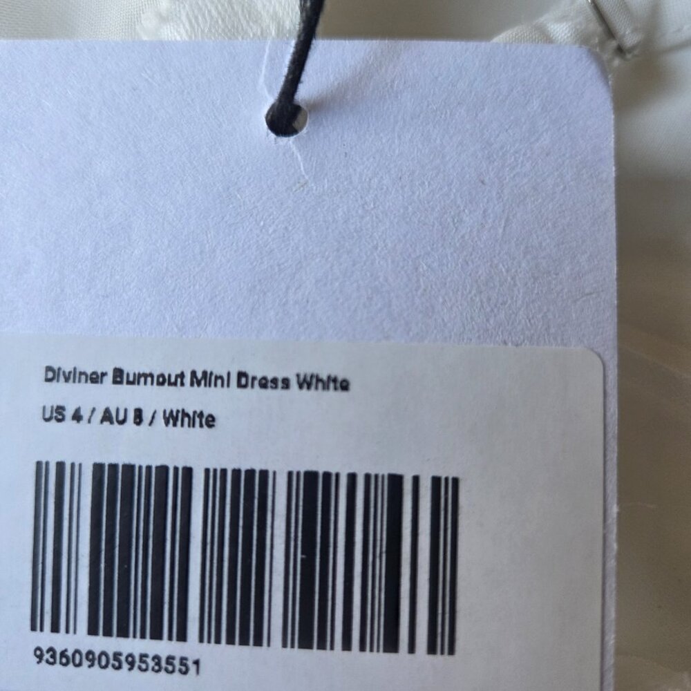 Princess Polly Diviner Burnout Dress Size 4 - Picture 6 of 8